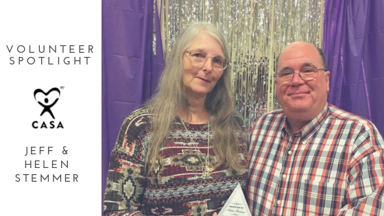 Volunteer Spotlight - Jeff & Helen Stemmer